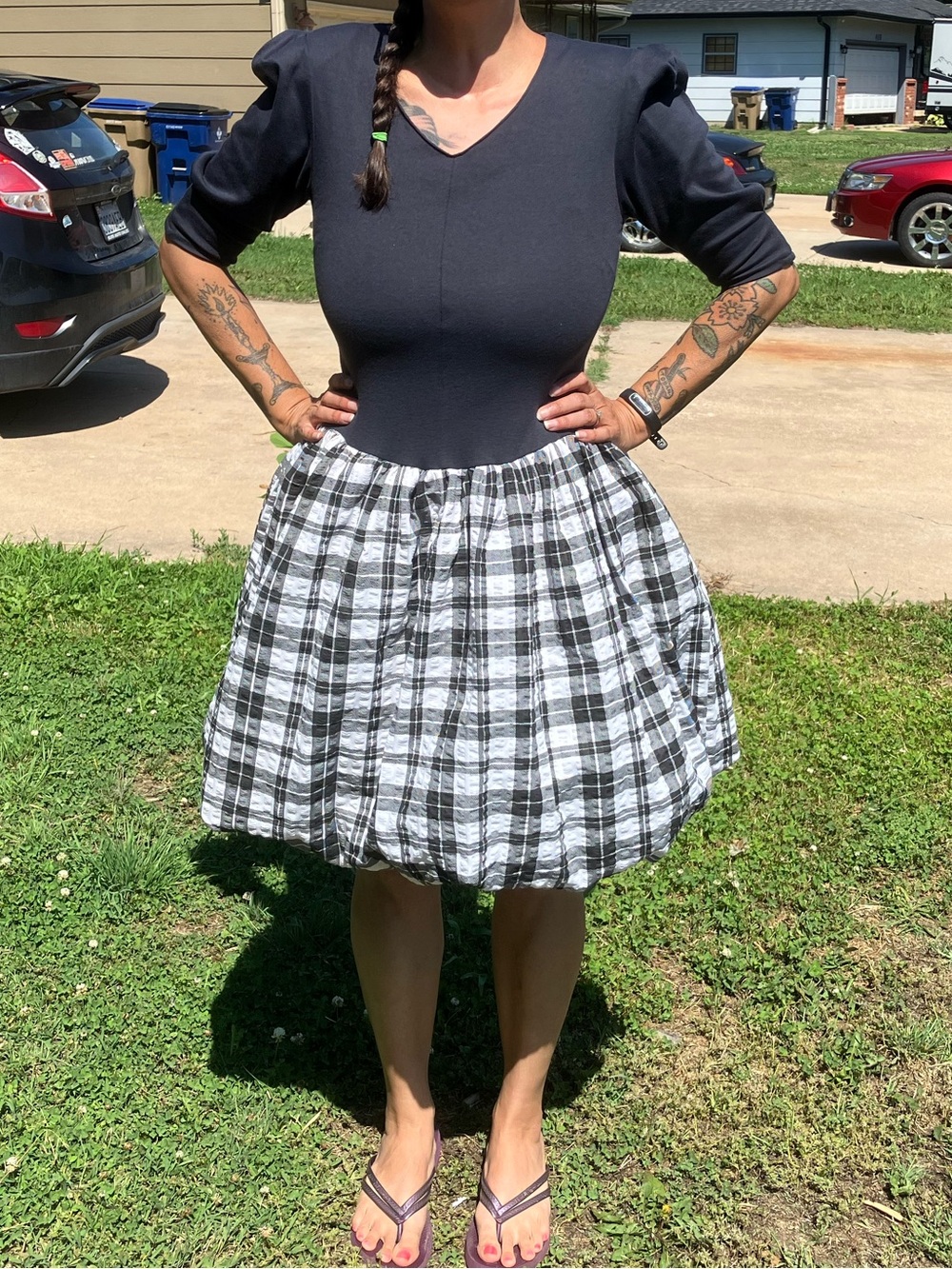Miss Dorby bubble skirt dress